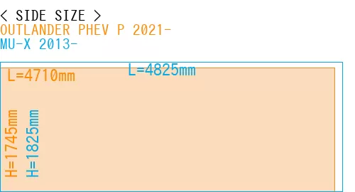 #OUTLANDER PHEV P 2021- + MU-X 2013-